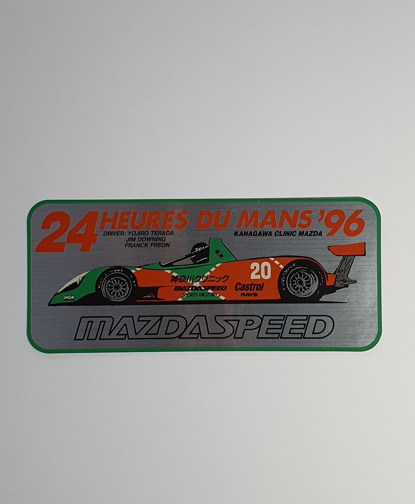 Genuine Mazdaspeed 1996 Kudzu LeMans 24Hr Sticker