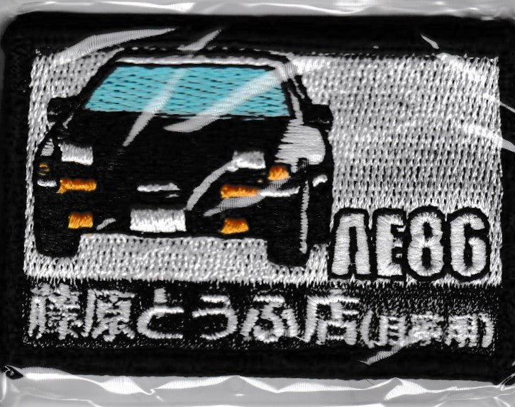 Initial D Embroided Patches