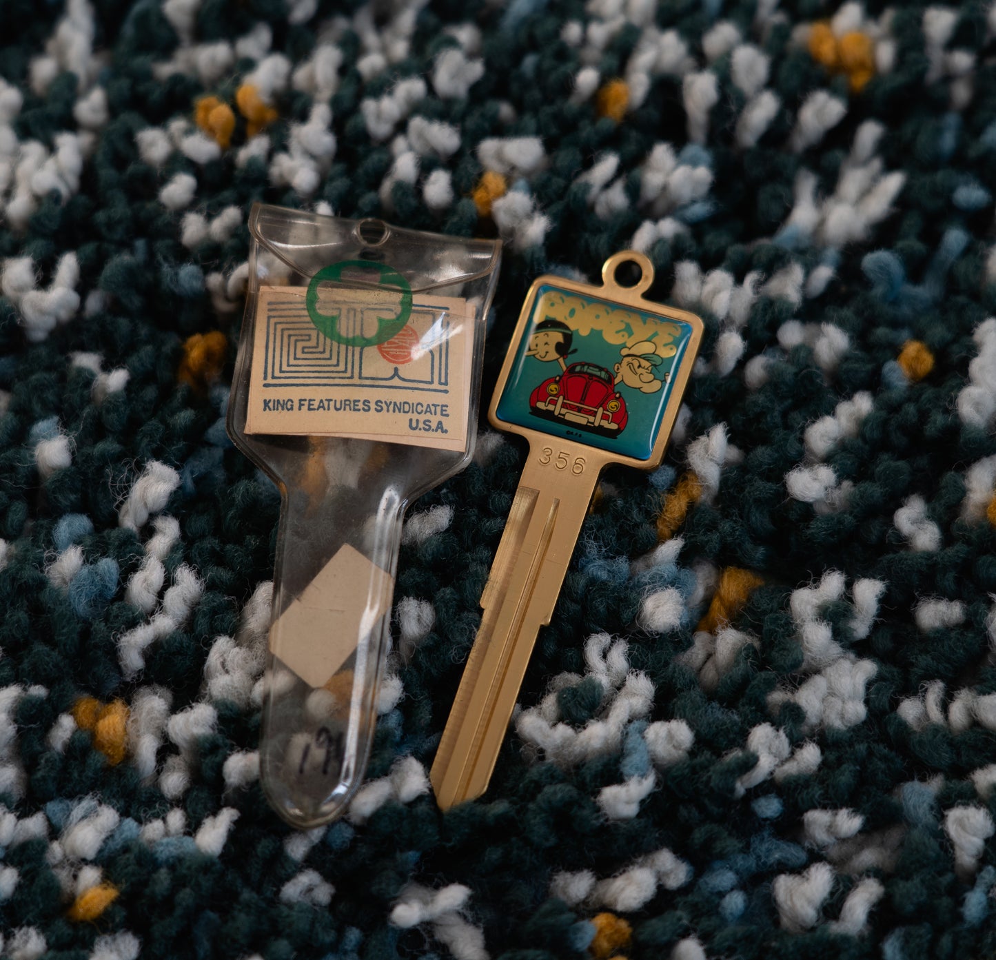 Popeye Blue M356 Fashion Key