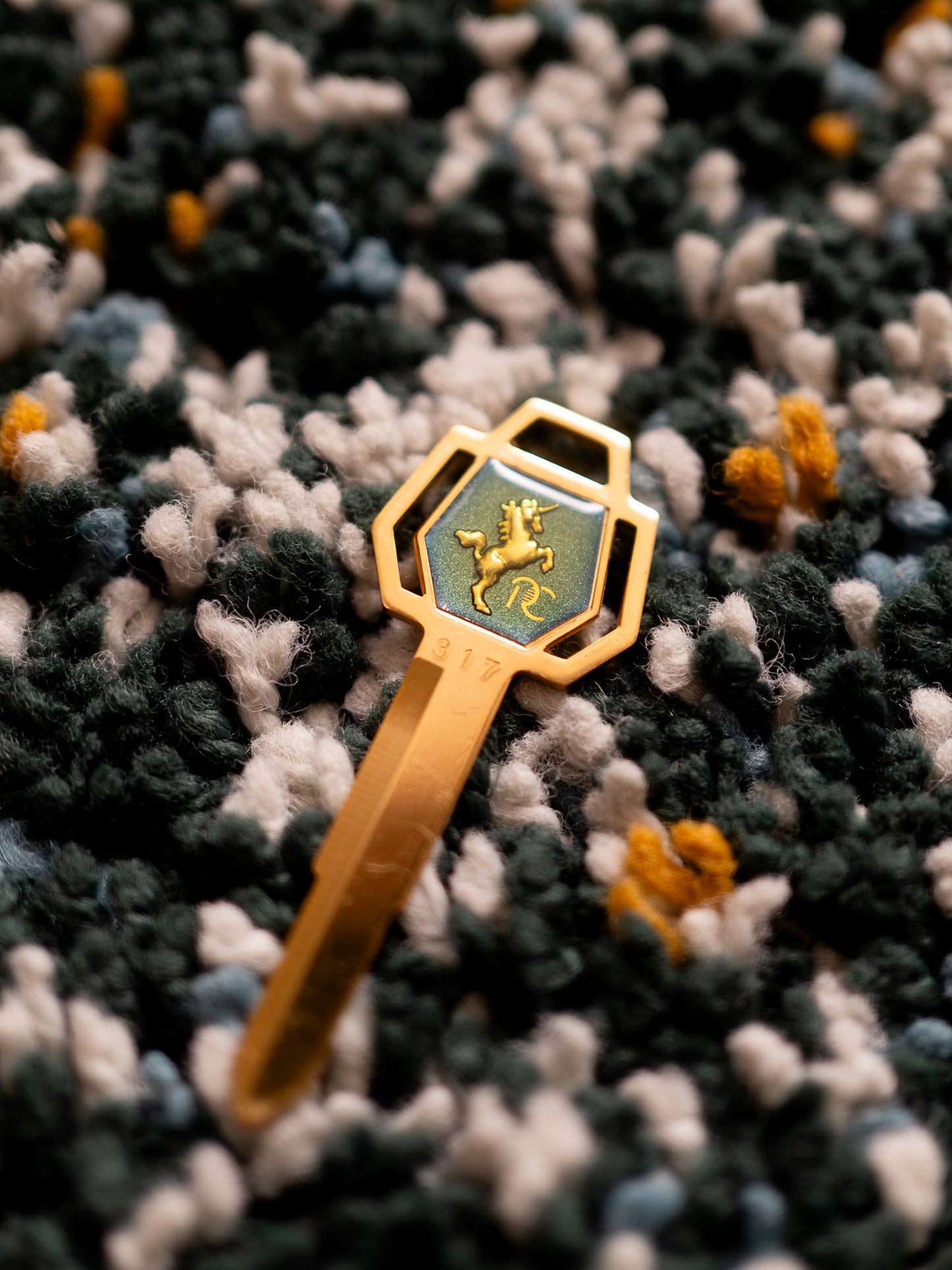 Royal Clover Unicorn Green M317 Fashion Key