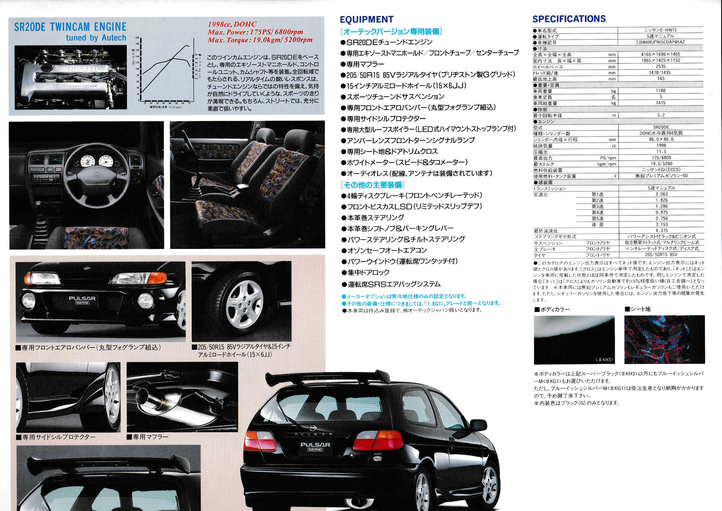 Nissan Pulsar Autech Version Poster