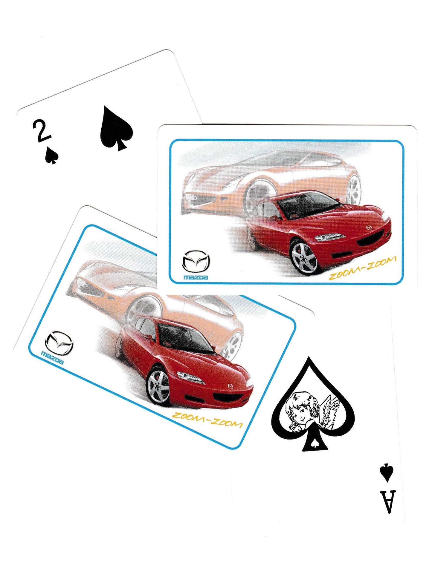 Mazda RX-8 Launch Playing Cards