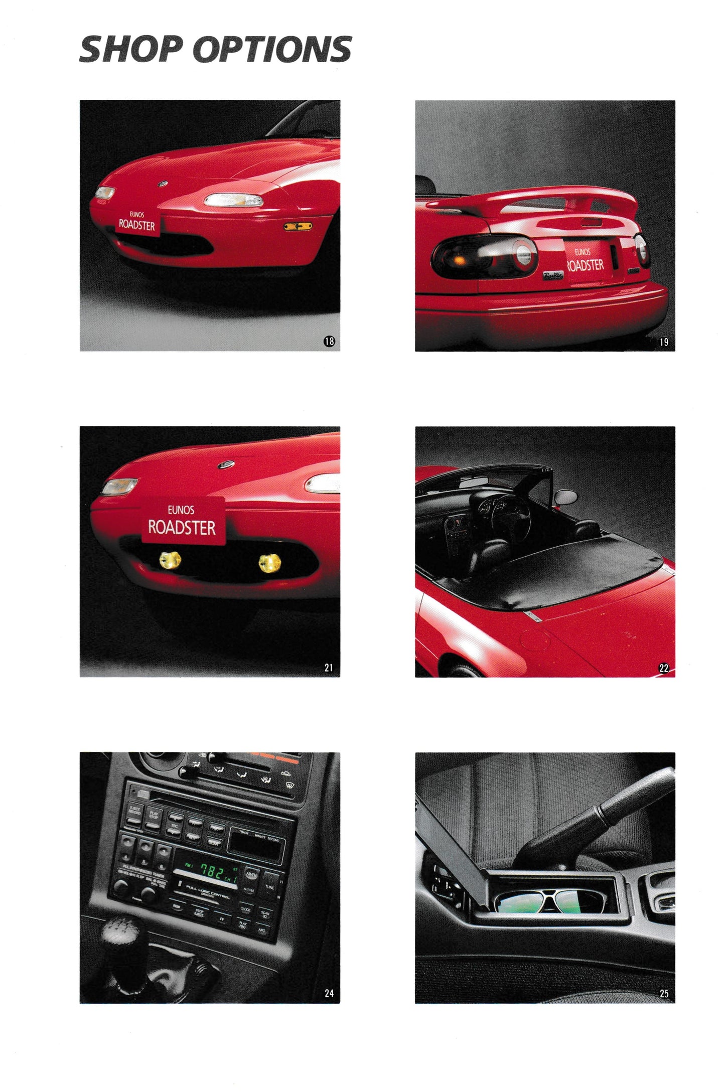 1991 Eunos Roadster Brochure Large Format