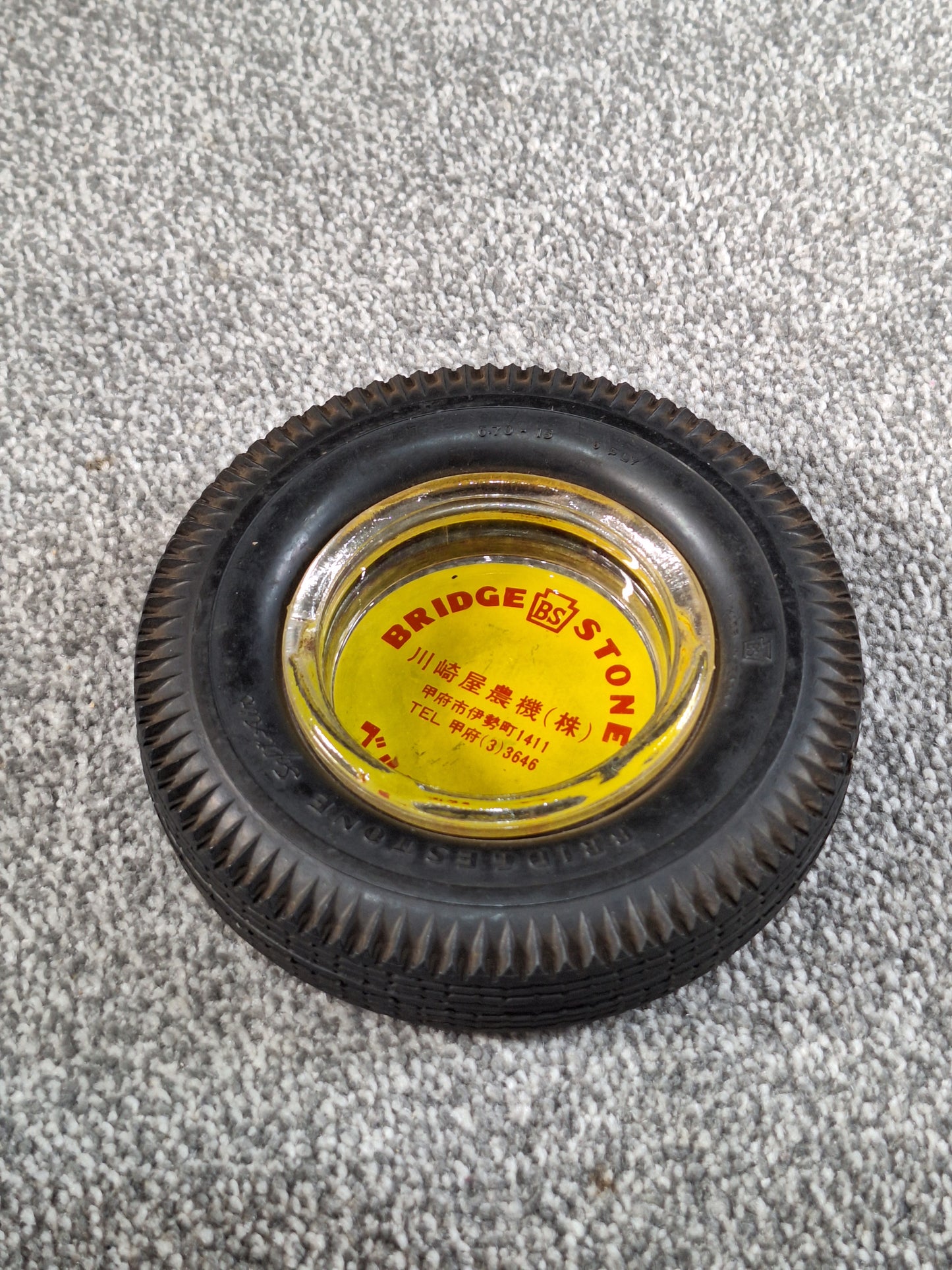 Bridgestone SoftAir Tyre Ashtray