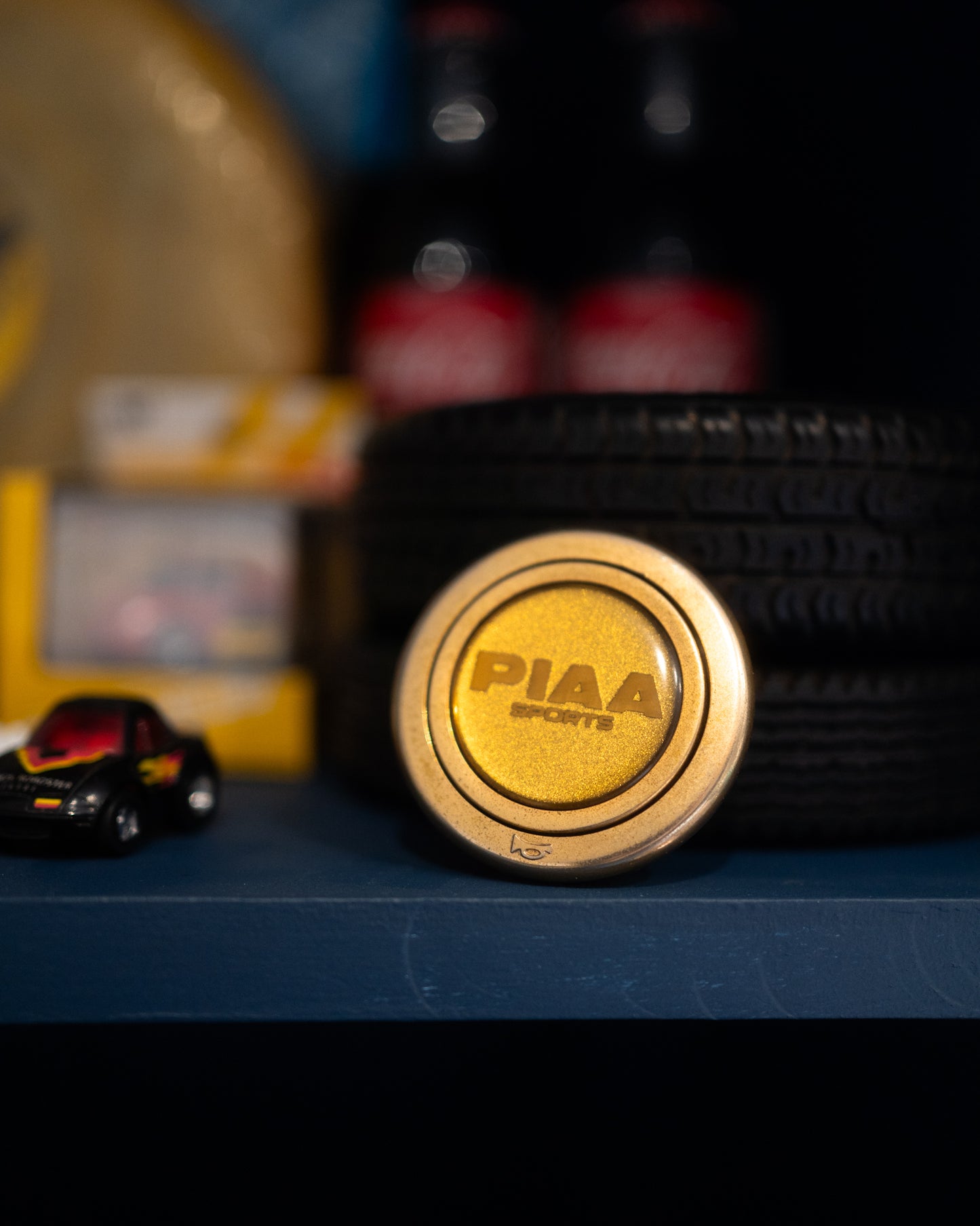 PIAA Gold/Gold Horn Button