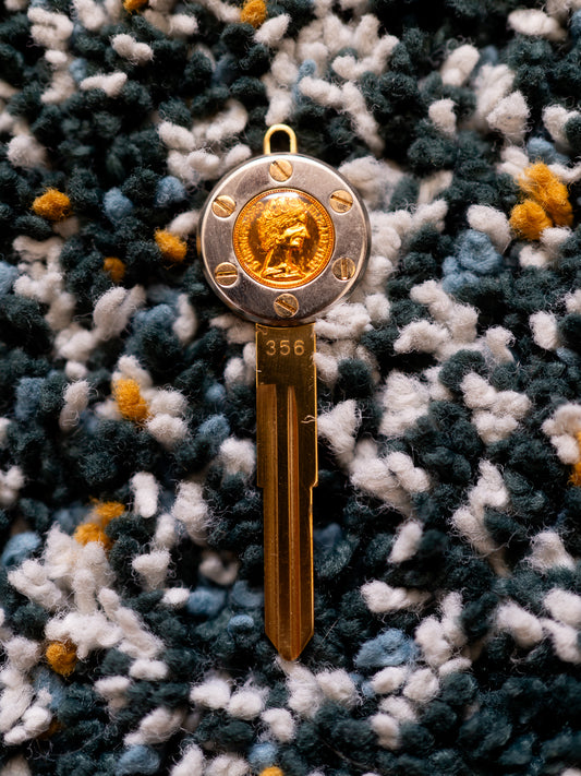 Royal Clover 1980 2 Pence M356 Fashion Key