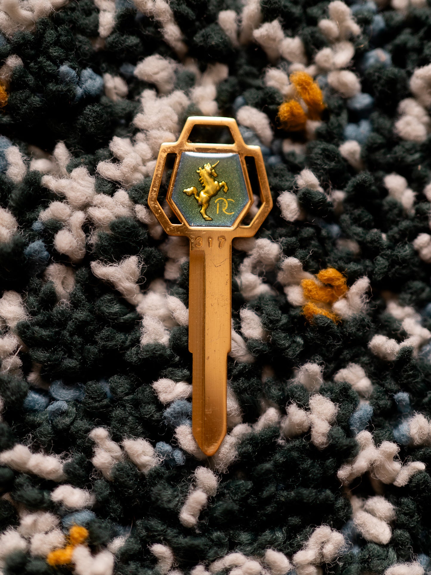 Royal Clover Unicorn Green M317 Fashion Key