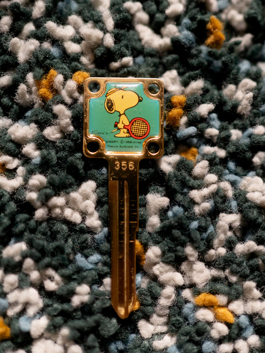 Snoopy Blue M356 Fashion Key