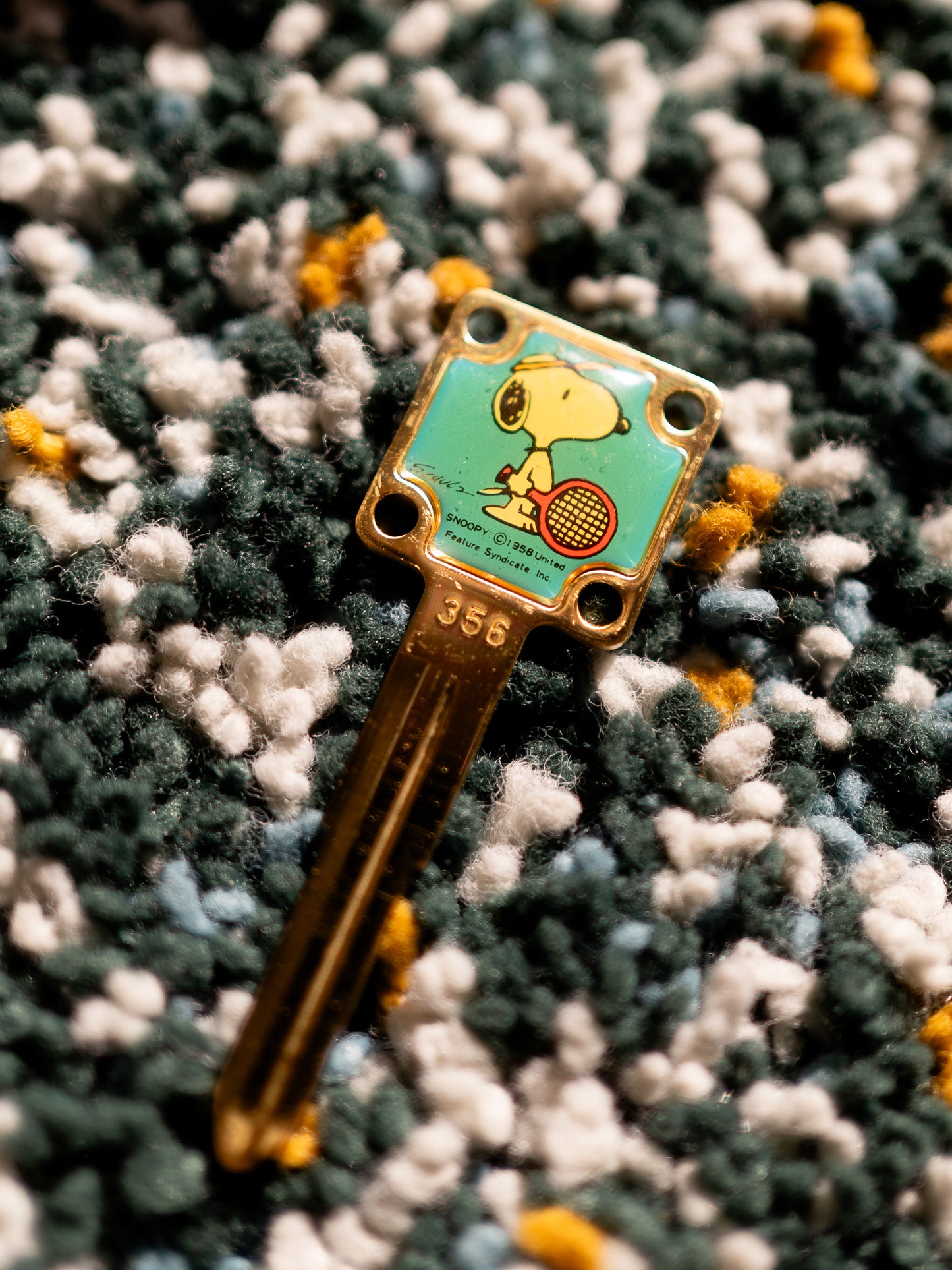Snoopy Blue M356 Fashion Key