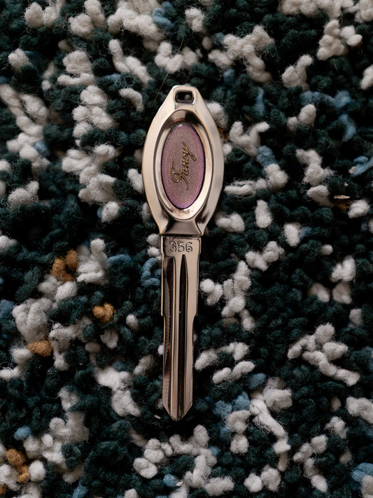 Royal Clover Fancy Purple / Silver M356 Fashion Key