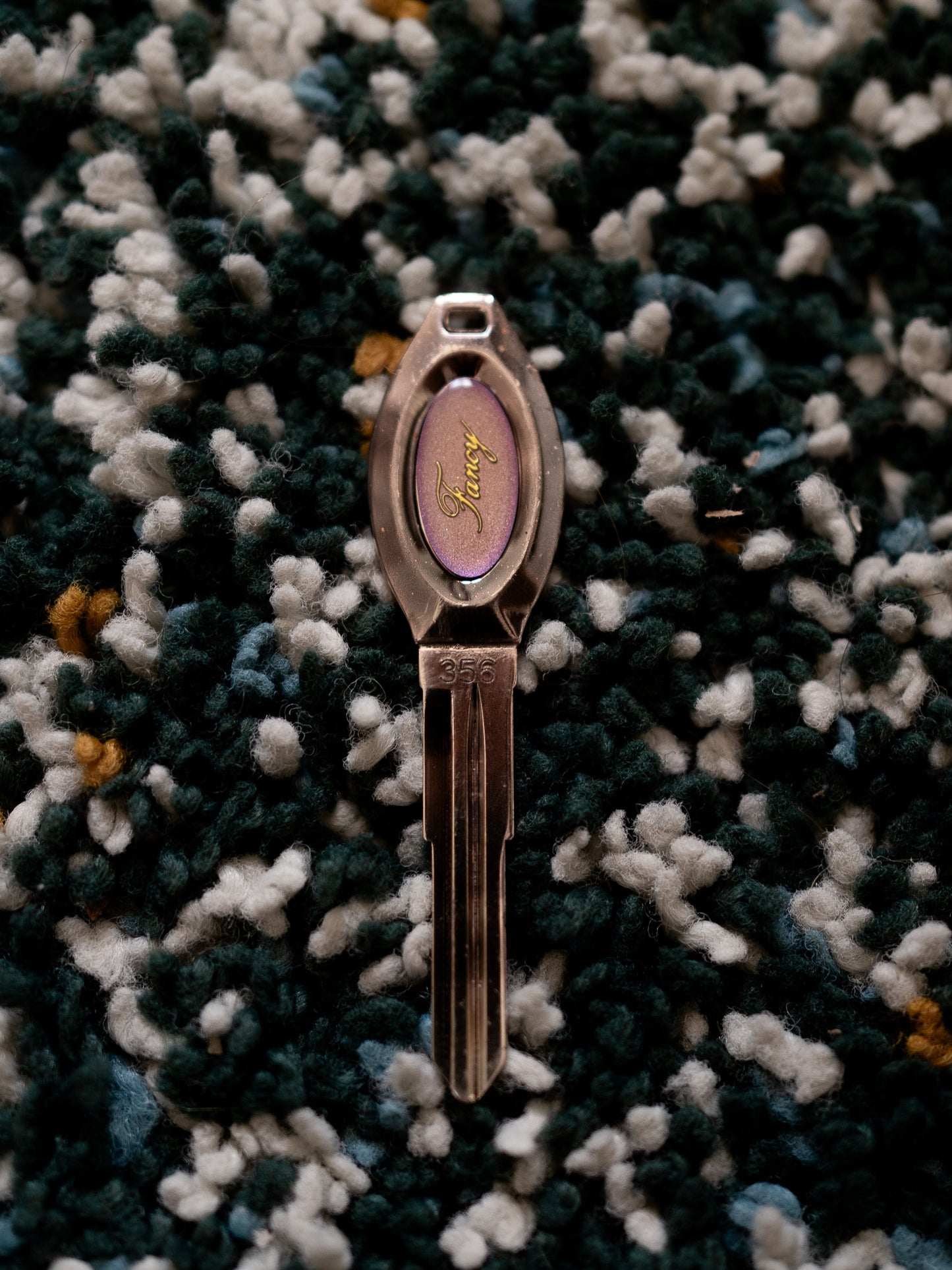 Royal Clover Fancy Purple / Silver M356 Fashion Key
