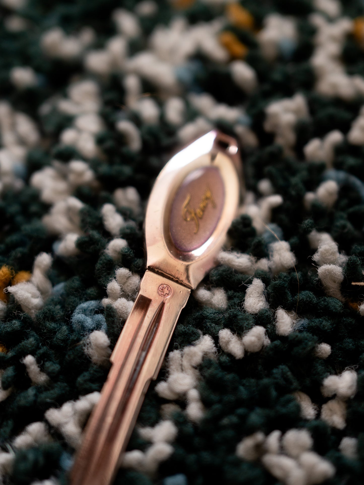Royal Clover Fancy Purple / Silver M356 Fashion Key