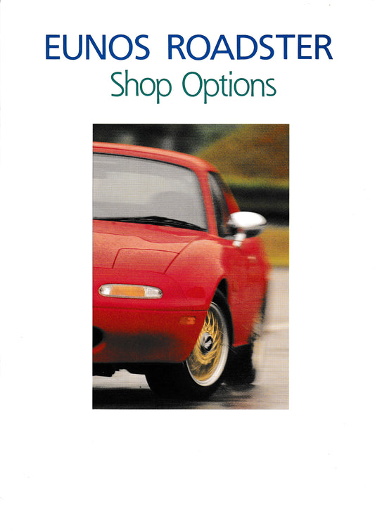 Eunos Roadster Shop Options Brochure