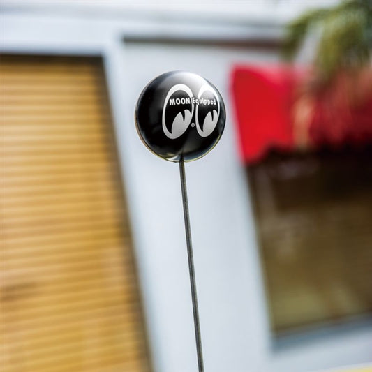 Mooneyes Black Ball Antenna Topper
