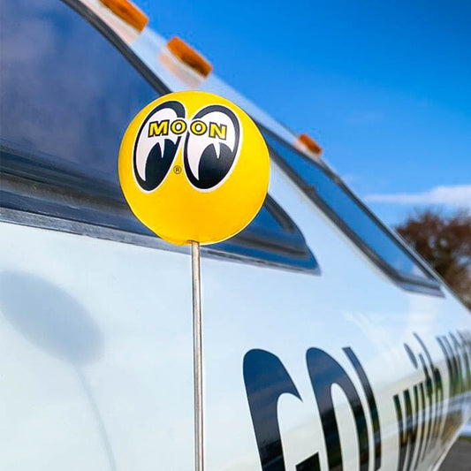 Mooneyes Yellow Ball Antenna Topper
