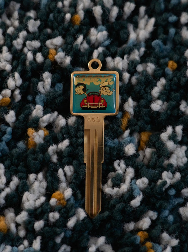 Popeye Blue M356 Fashion Key