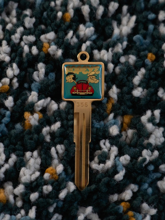 Popeye Blue M356 Fashion Key