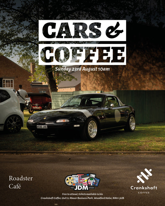 Roadster Cafe x TheJDMStash Cars and Coffee Meet